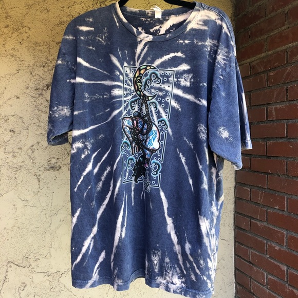 Rope Play on Reverse Dye Tee by 3EV - Picture 2 of 4